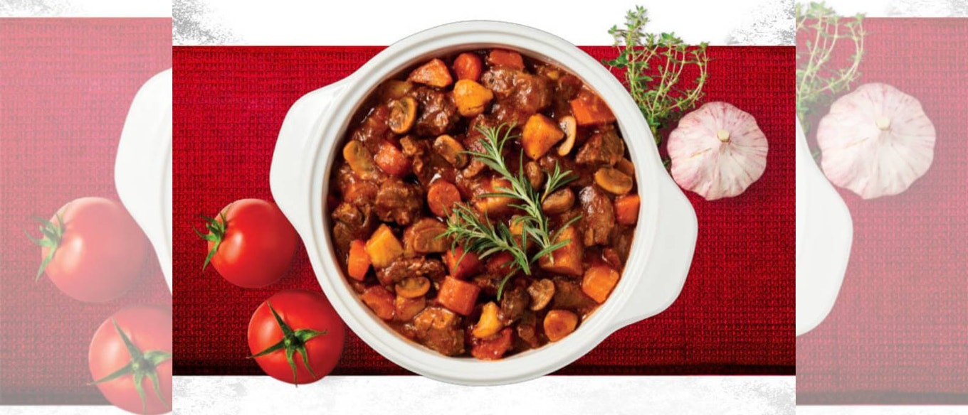 SLOW COOKED GARLIC & HERB LAMB SHANKS