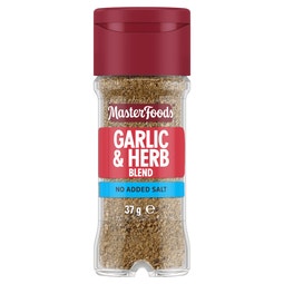MasterFoods Garlic & Herb No Added Salt Seasoning 37g image
