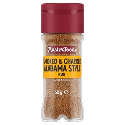 MasterFoods Smoked and Charred Alabama Style Seasoning Rub 52g image