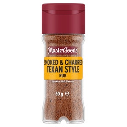 MasterFoods Smoked & Charred Texan Style Seasoning Rub 50g image
