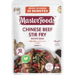 MasterFoods Chinese Beef Stir Fry Recipe Base 175g image