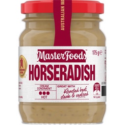 MasterFoods Horseradish Cream Condiment 175g image