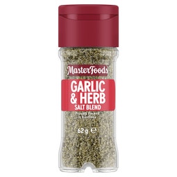 MasterFoods Garlic & Herb Salt Seasoning 62g image