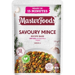 Masterfoods Savoury Mince Recipe Base 175g image