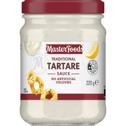 MasterFoods Traditional Tartare Sauce 220g image