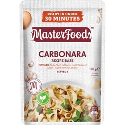 MasterFoods Carbonara Recipe Base 170g image