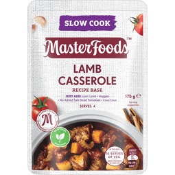MasterFoods Lamb Casserole Slow Cook Recipe Base 175g image