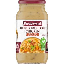 MasterFoods Honey Mustard Chicken Cooking Sauce 505g image