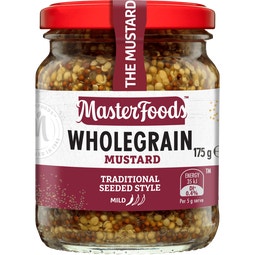 MasterFoods Wholegrain Mustard 175g image