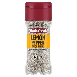 MasterFoods Lemon Pepper Seasoning 52g image