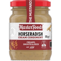 MasterFoods Horseradish Cream Condiment 175g image