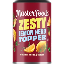 MasterFoods™ Zesty Lemon Herb Topper 50g image
