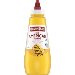 MasterFoods Mild American Mustard Bottle 550g image