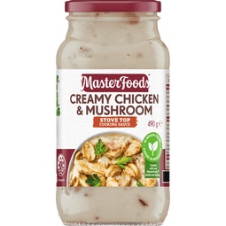 MasterFoods Creamy Chicken & Mushroom Cooking Sauce 490g image