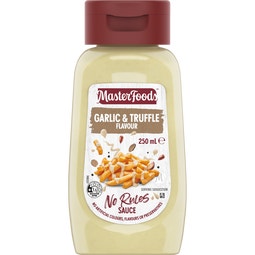 MasterFoods Garlic & Truffle Flavour No Rules Sauce 250ml image