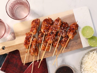 QUICK SOY CHILLI CHICKEN SKEWERS