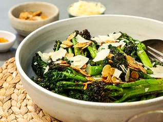 SPICY GRILLED MOROCCAN BROCCOLI SALAD