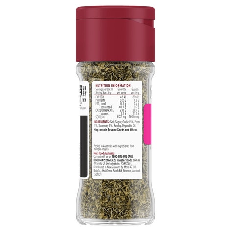 MasterFoods Tuscan Seasoning 40g