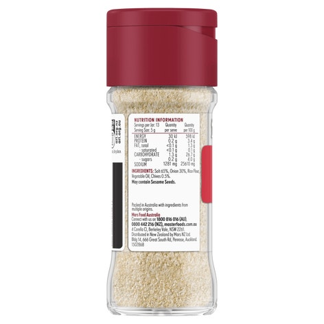 MasterFoods Onion Salt Blend 68g