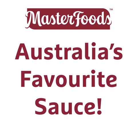 MasterFoods Barbecue Sauce Reduced Salt & Sugar 475ml