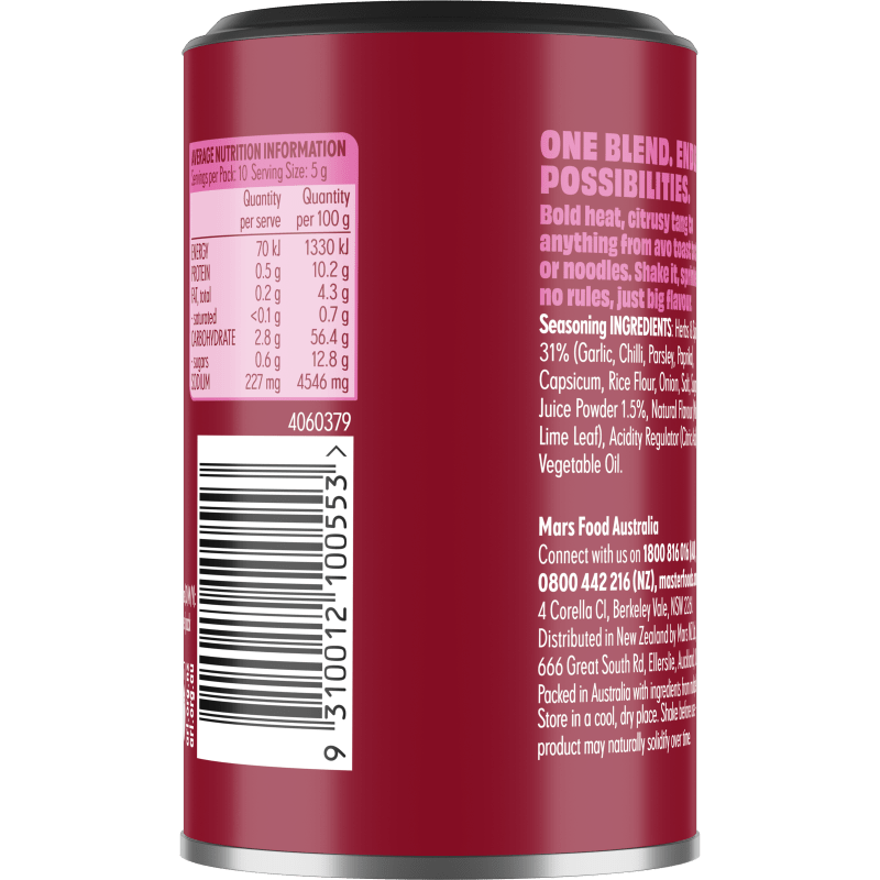 MasterFoods™ Chilli & Lime Flavour 50g