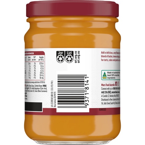 MasterFoods™ Lemon Butter Spread 280g