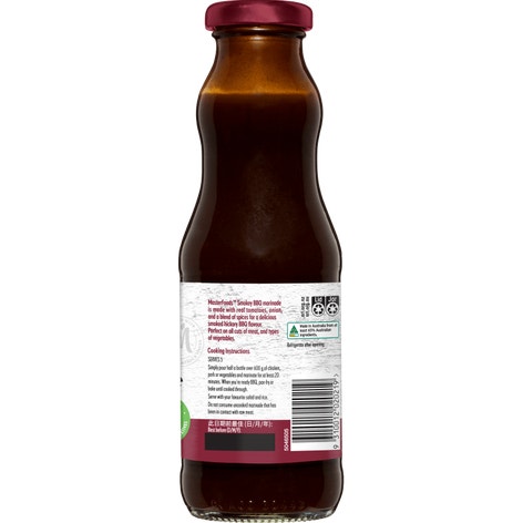 MasterFoods Smokey BBQ Marinade 375g