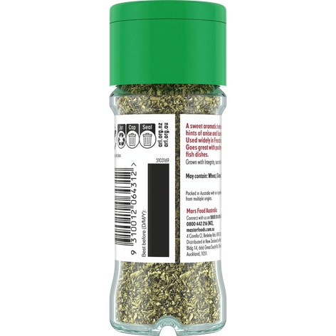 MasterFoods Tarragon Leaves 9g Jar