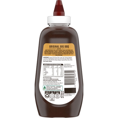 Born In The Flames Original Big Barbecue Sauce 500ml