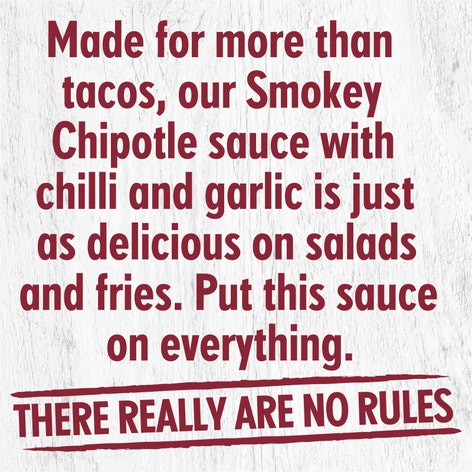 MasterFoods Smokey Chipotle No Rules Sauce 250ml