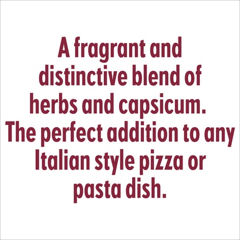 MasterFoods Italian Herb Blend 10g
