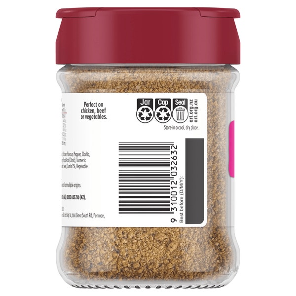 MasterFoods Large Moroccan Seasoning 160 g