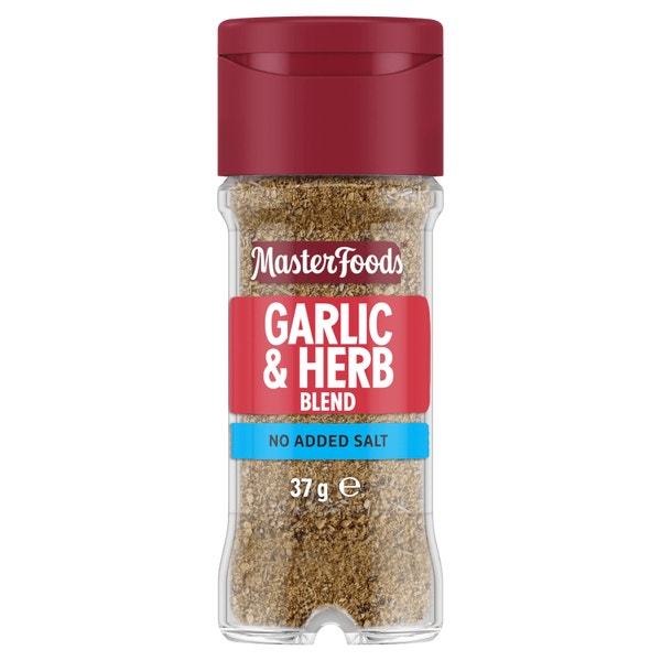 MasterFoods Garlic & Herb No Added Salt Seasoning 37g