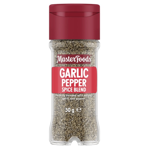 MasterFoods Garlic Pepper Seasoning 50g