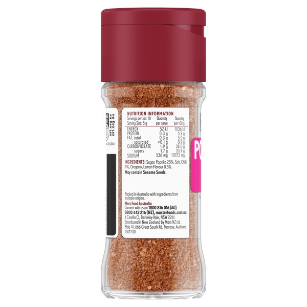 MasterFoods Portuguese Chicken Seasoning 50g