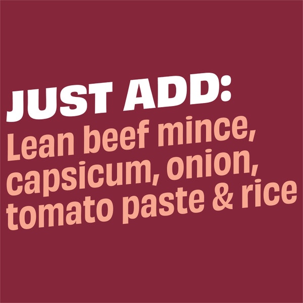 MasterFoods™ High Protein Meal Cajun Mince 175g