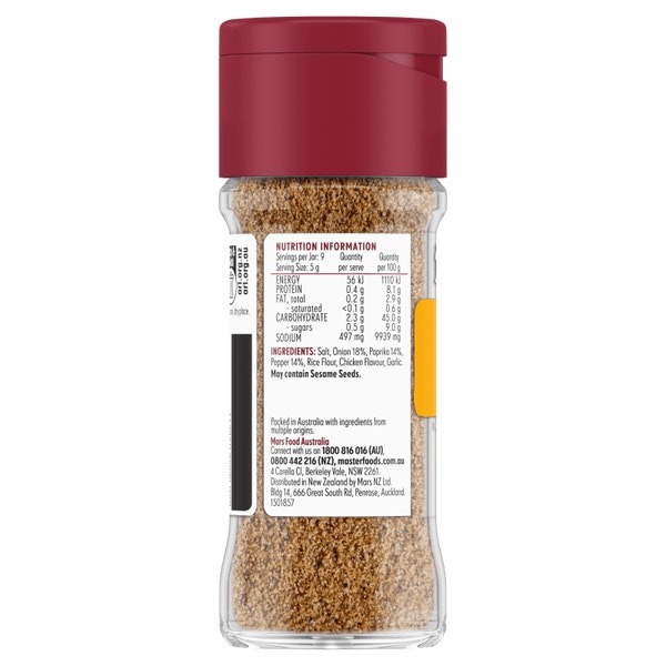 MasterFoods Steak Seasoning 45g