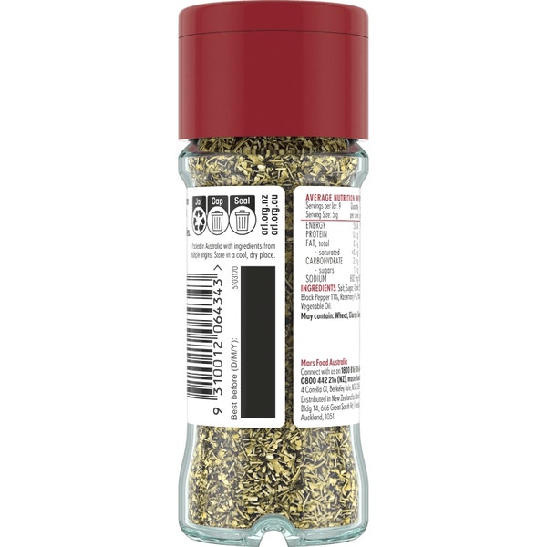 Masterfoods Tuscan Seasoning 45g