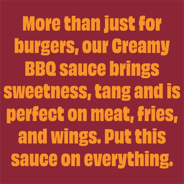 MasterFoods Creamy BBQ 250ml