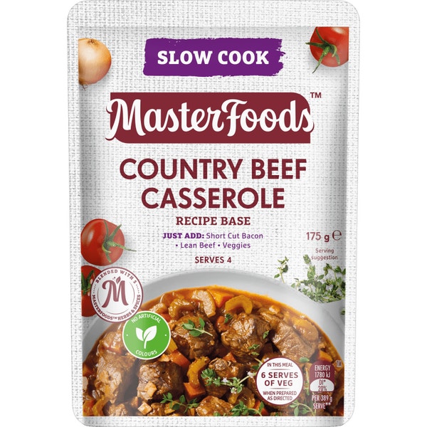Try our easy Country Beef Casserole Recipe Base MasterFoods
