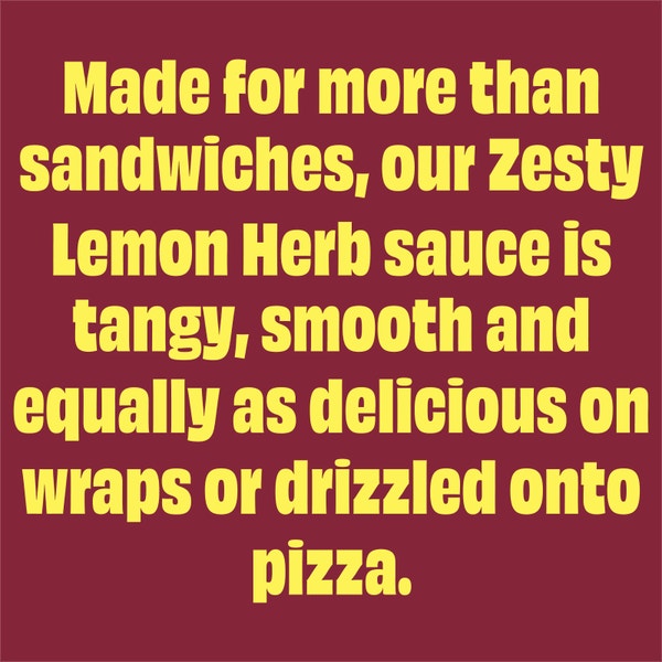 MasterFoods Zesty Lemon Herb 250ml