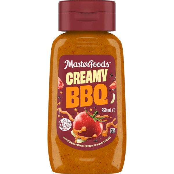 MasterFoods Creamy BBQ 250ml