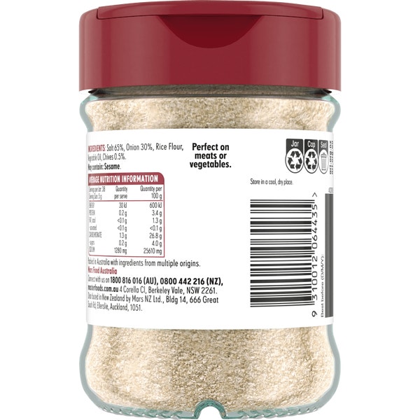 MasterFoods Onion Salt Blend 190g