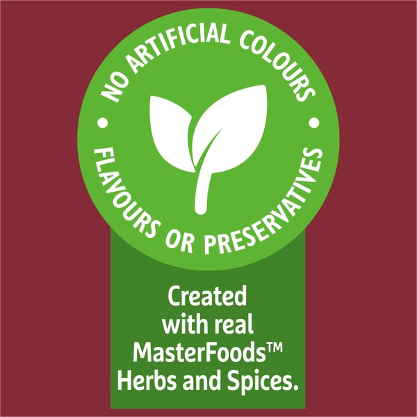 MasterFoods Mild Chicken Curry Cooking Sauce 490g