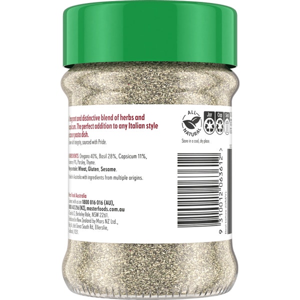 MasterFoods Italian Herb Blend 33g