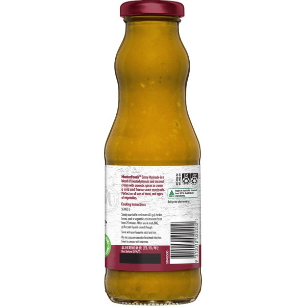 MasterFoods Satay Marinade 375g
