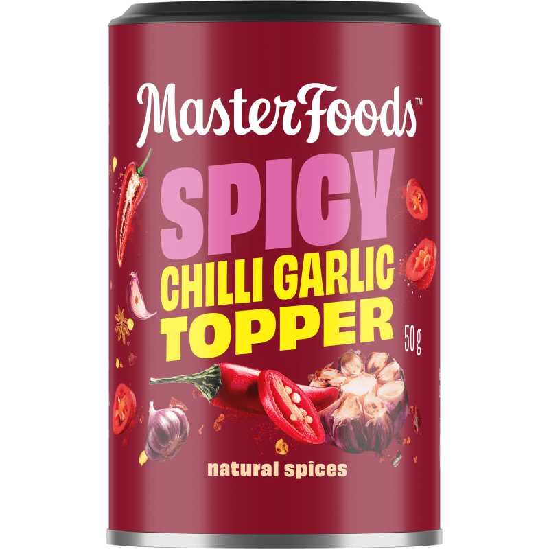 MasterFoods™ Spicy Chilli Garlic Topper 50g