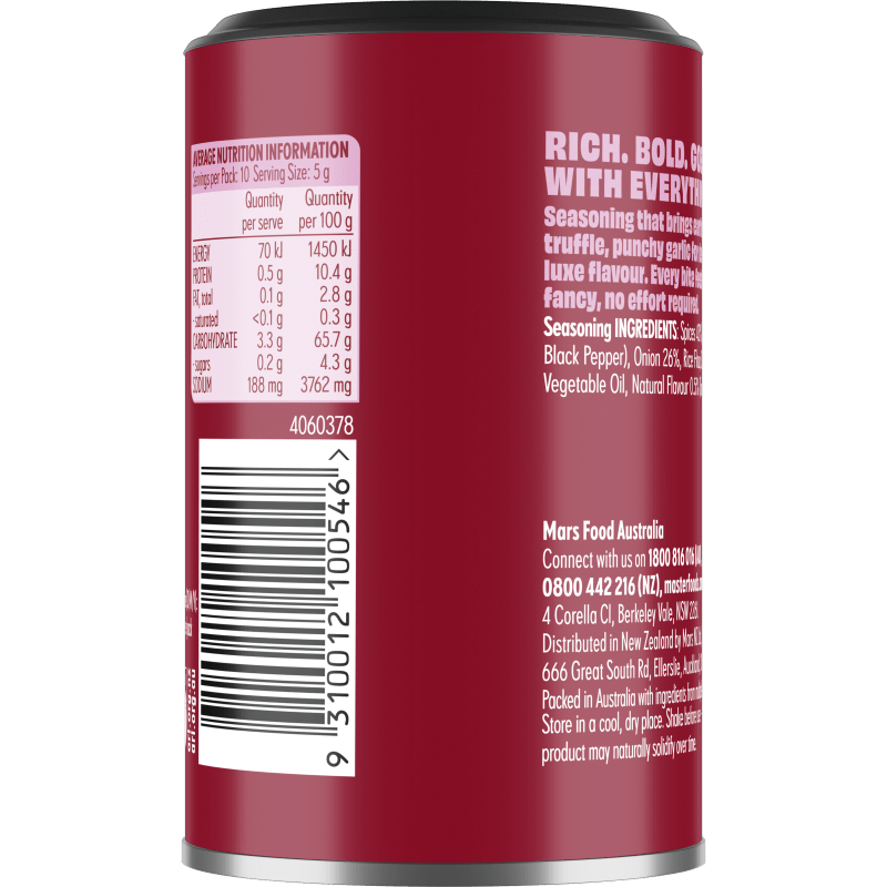 MasterFoods™ Garlic Truffle Flavour 50g
