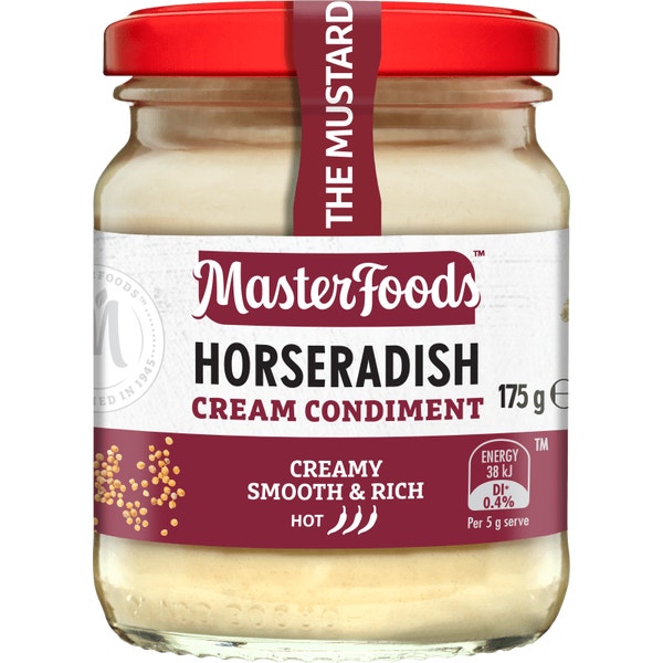MasterFoods Horseradish Cream 175g