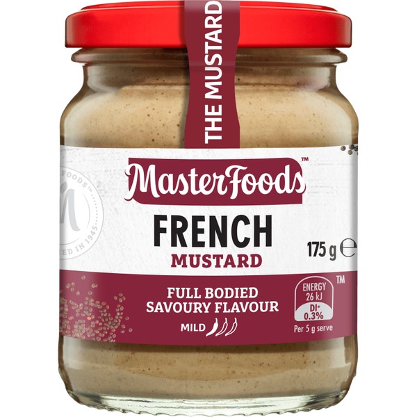 MasterFoods French Mustard 175g